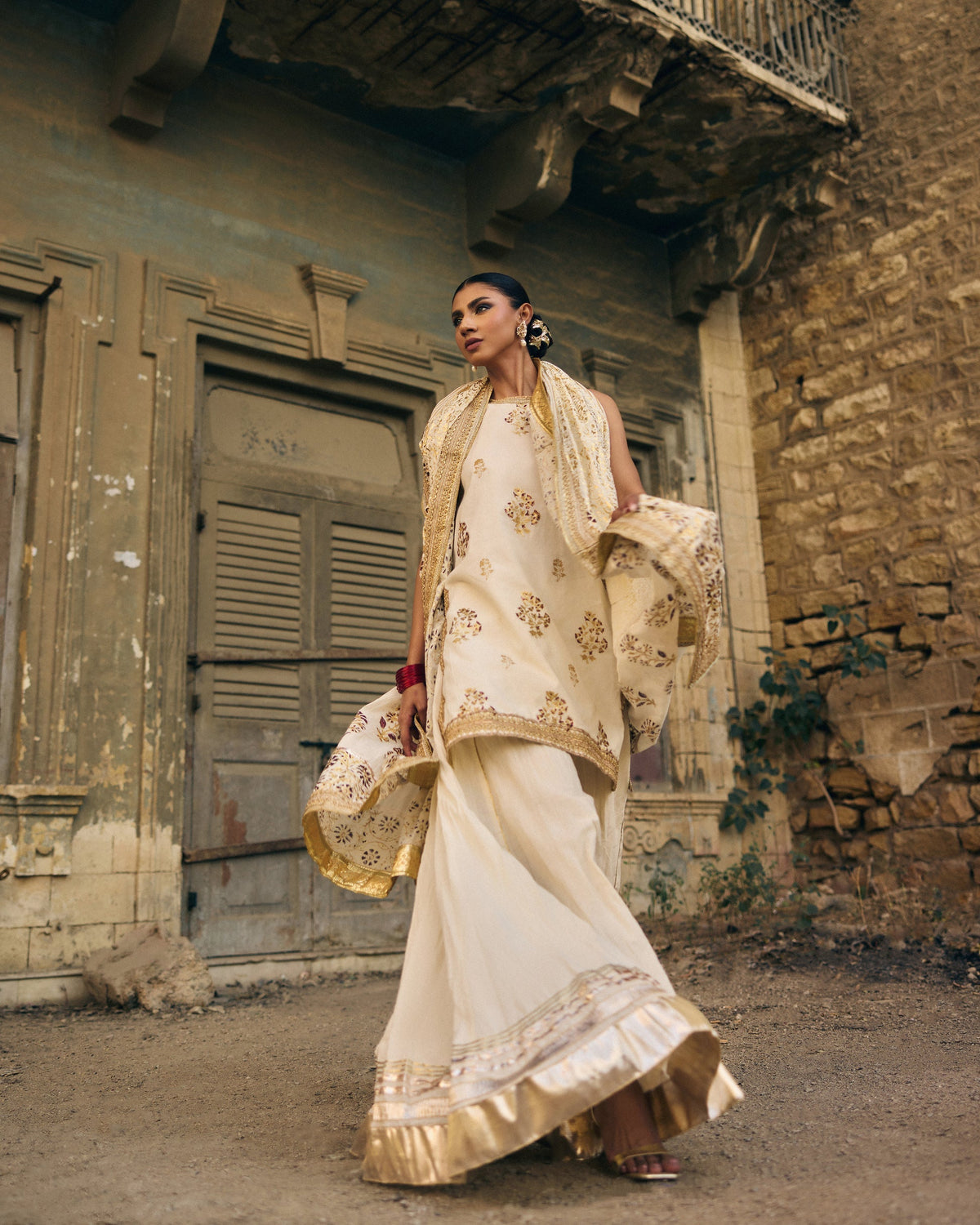 Pinktree - Pari Muslin Luxury Pret Suit For Women - 3 Piece