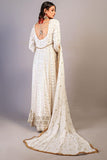 Huma Adnan - Pearl - Chiffon - White - 2 Piece - Studio by TCS