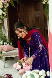 Omal by Komal - Malaika - Purple - 3 Piece
