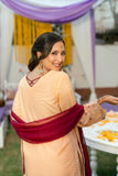 Omal by Komal - Jahan - Light peach - 3 Piece