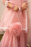 Hummingbirds - Pink Rose & Pearl Gharara Set For Girl