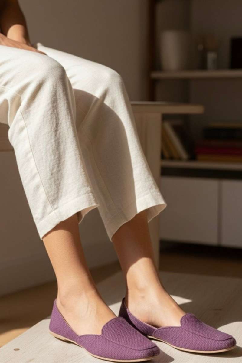 Hemo Handicraft - Plum Loafer - Plum