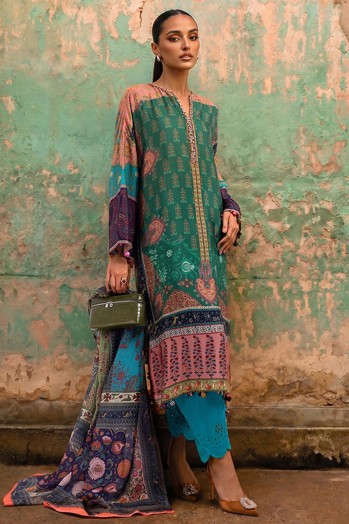 Sana Safinaz R-65 Suit Multicolour 3 Piece