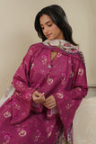Cross Stitch - MYSTIC ROSE - Lawn - 3 Piece - Unstitched