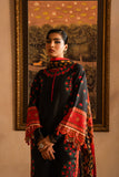Maria Osama Khan - Raila  - Black - Lawn & Organza - 3 Piece