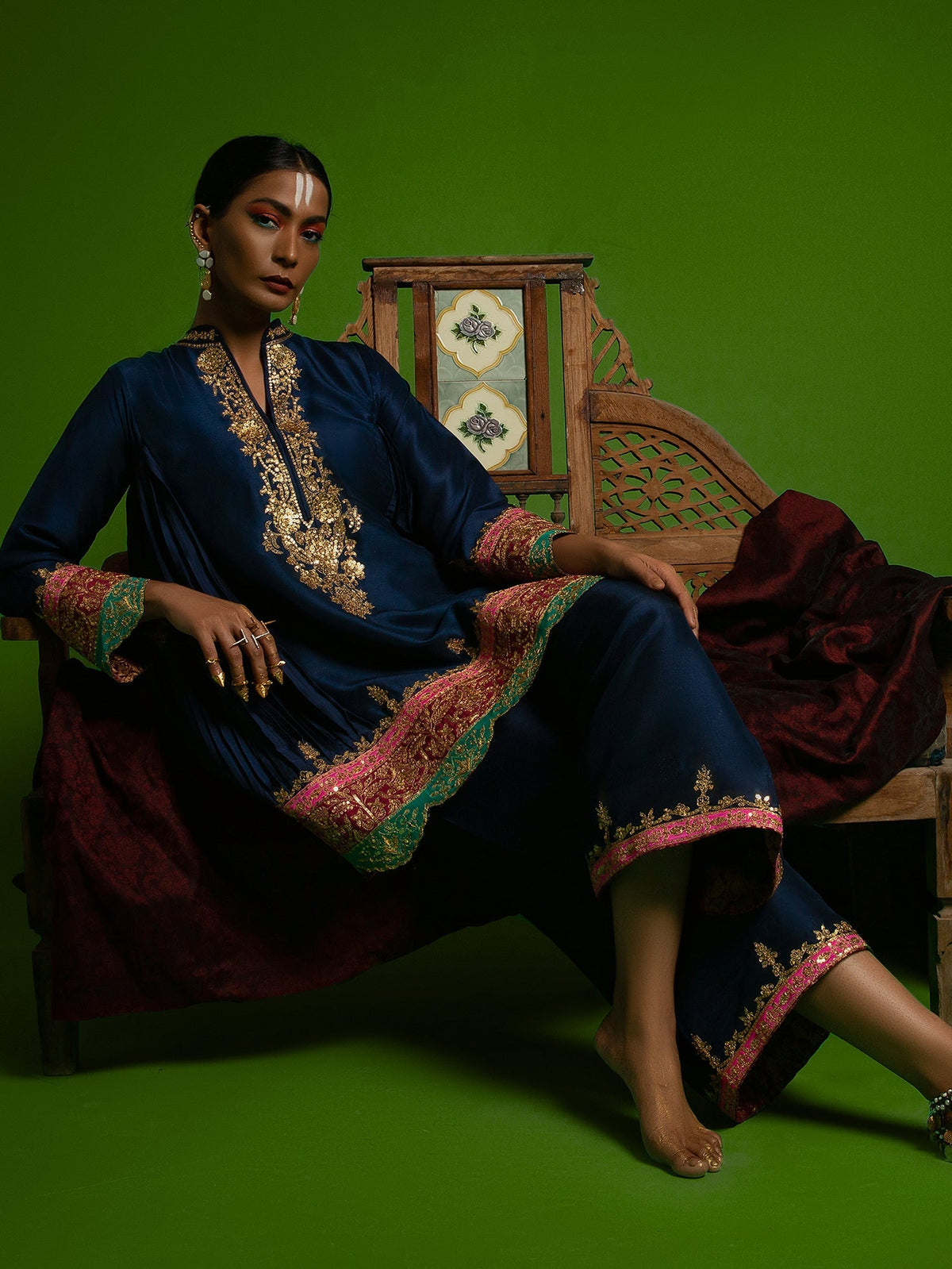 Sanam Chaudhri SASSI Sapphire 2 Piece