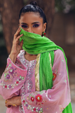 Sanam Chaudhri AYAMI Pink 3 Piece