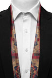 Black Wolf - DONNA POBUK MEN SCARF - Croissant - SILK - 1 Piece