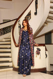 Huma Adnan - Shamla - Chiffon - Blue - 2 Piece
