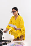 Sana Safinaz - Dyed Brochia Suit For Women - 2 Piece
