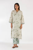 Sana Safinaz - Printed Textured Suit For Women - 2 Piece