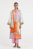 Sana Safinaz - Printed Lawn Suit For Women - 2 Piece