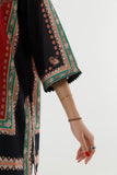 Sana Safinaz Stitched Printed Lawn Suit Black 2 Piece