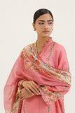 Sana Safinaz - Printed Dobby Suit For Women - 2 Piece