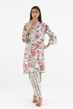 Sana Safinaz Stitched Printed Lawn Suit Light Blue 2 Piece