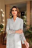 Natasha Kamal - Powder Blue Georgette Chiffon Shirt and Viscose Silk Pants with Mukesh Chiffon Dupatta - 3 Pieces - Studio by TCS