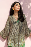 Sania Maskatiya - Sharis Khaddi Silk Suit For Women - Fern Green - 2 Piece