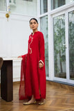 Shehrnaz - SHK-1082 - 3 Piece - Red - Studio by TCS