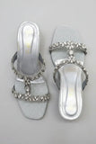 Milli Shoes - Formal Slides For Women - Silver