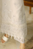 Laleen - Suffi Organza Suit For Women - White - 3 Piece