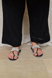 Mom4Little - Black Culottes styled with lace MFL-TR06 - 1 Piece