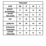 Adwears - Trouser - White - 1 Piece