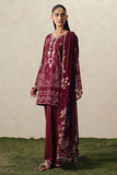 Cross Stitch VELVET WHISPER Unstitched Maroon 3 Piece