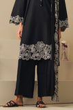 Cross Stitch - Lawn Luxe Noir Suit For Women - Black - 2 Piece