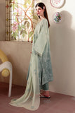 Cross Stitch - Cloud Green Printed Lawn Unstitch Suit For Women - 3 Piece