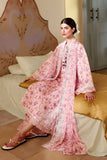Cross Stitch - Dusty Pink Printed Lawn Unstitch Suit For Women - 3 Piece