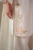 Cross Stitch - White Dove  Cotton Suit For Women - White - 2 Piece