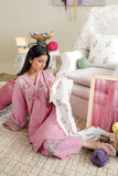 Cross Stitch - Blush Thread Cambric Suit For Women - Pink - 2 Piece