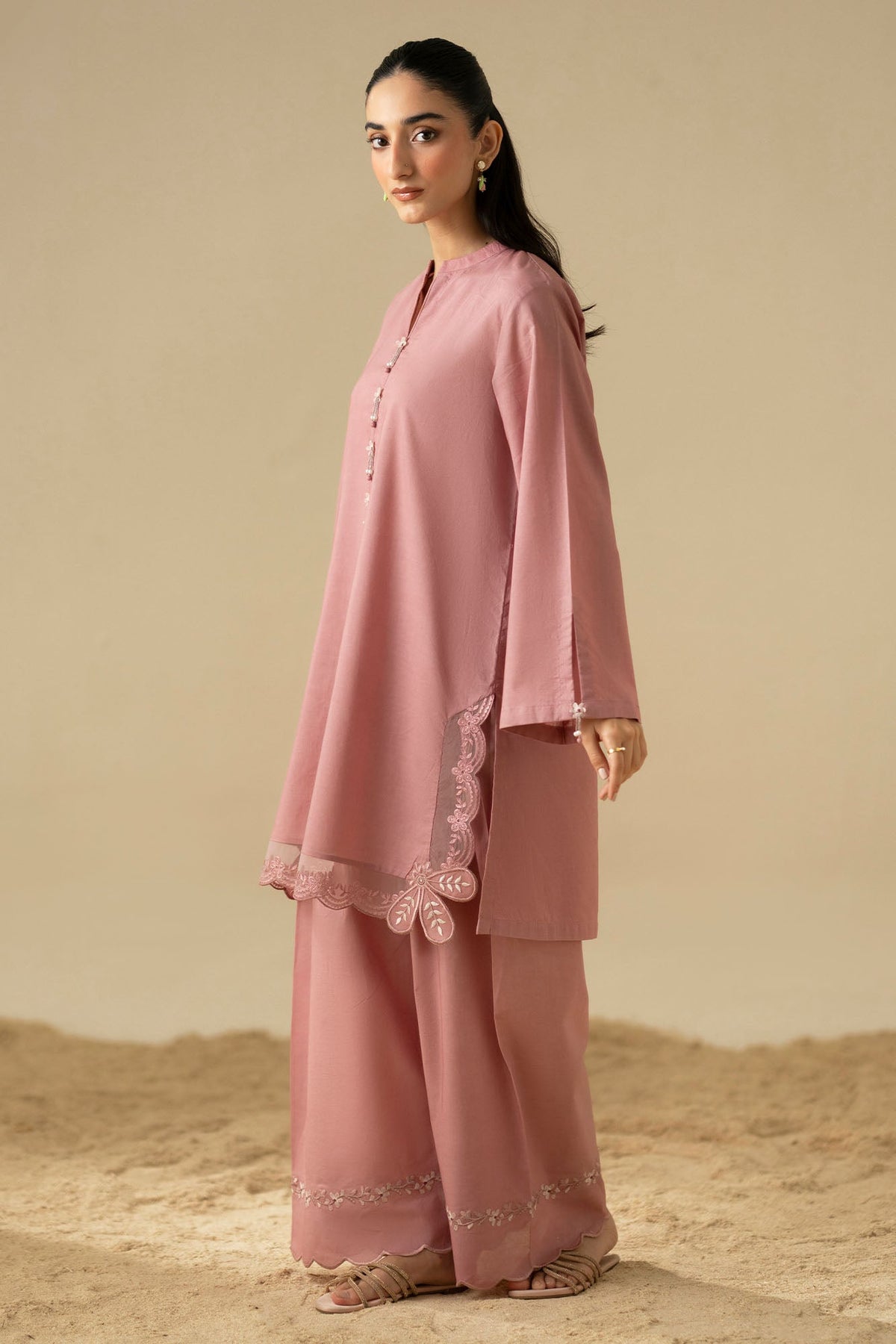 Cross Stitch Blush Bloom 2 Piece Suit Pink
