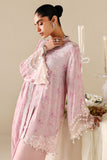 Cross Stitch - Rose Quartz Silk Suit For Women - 3 Piece