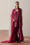 Cross Stitch RUBY GLOW Unstitched Red 3 Piece