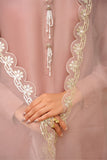 Cross Stitch - Amber Echo Silk Suit For Women - Brown - 3 Piece