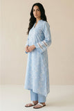 Cross Stitch - Ethereal Blue Lawn Suit For Women - 2 Piece - Studio by TCS