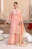 Cross Stitch - Lawn Muted Blush Unstitch Suit For Women - 3 Piece
