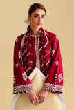 Cross Stitch - Royal Garnet Printed Lawn Unstitch Suit For Women - 3 Piece