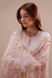 Cross Stitch - Rose Dust Lawn Suit For Women - Pink - 2 Piece