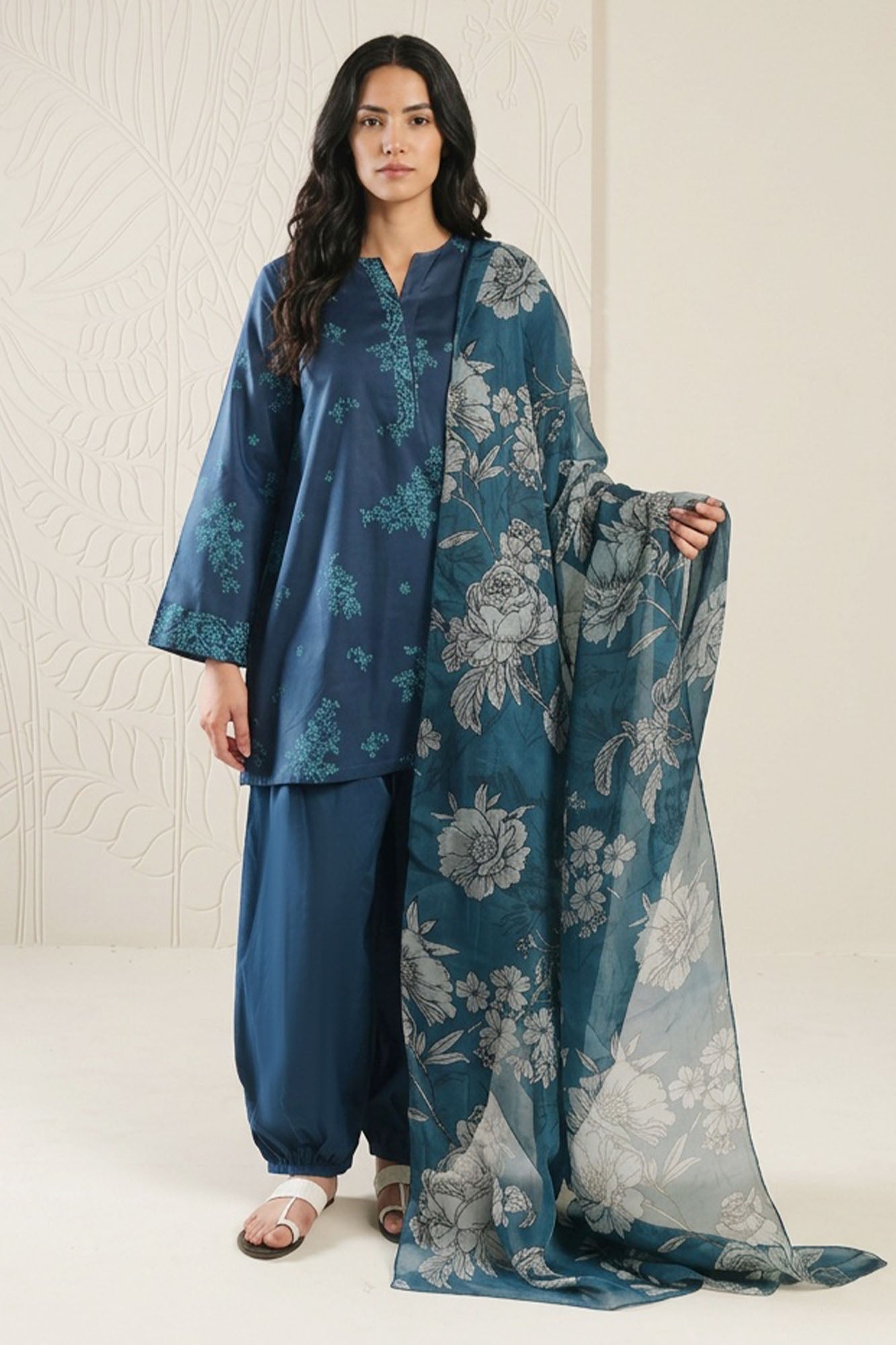 Cross Stitch - Celestial Aura Lawn Suit For Women - 3 Piece - Studio by TCS