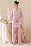 Cross Stitch - Rose Quartz Silk Suit For Women - 3 Piece