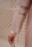 Cross Stitch - Rose Dust Lawn Suit For Women - Pink - 2 Piece