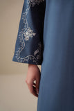 Cross Stitch - Azure Dusk Lawn Suit For Women - Blue - 2 Piece