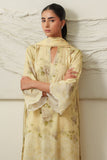 Cross Stitch OCHRE CHARM Unstitched Yellow 3 Piece