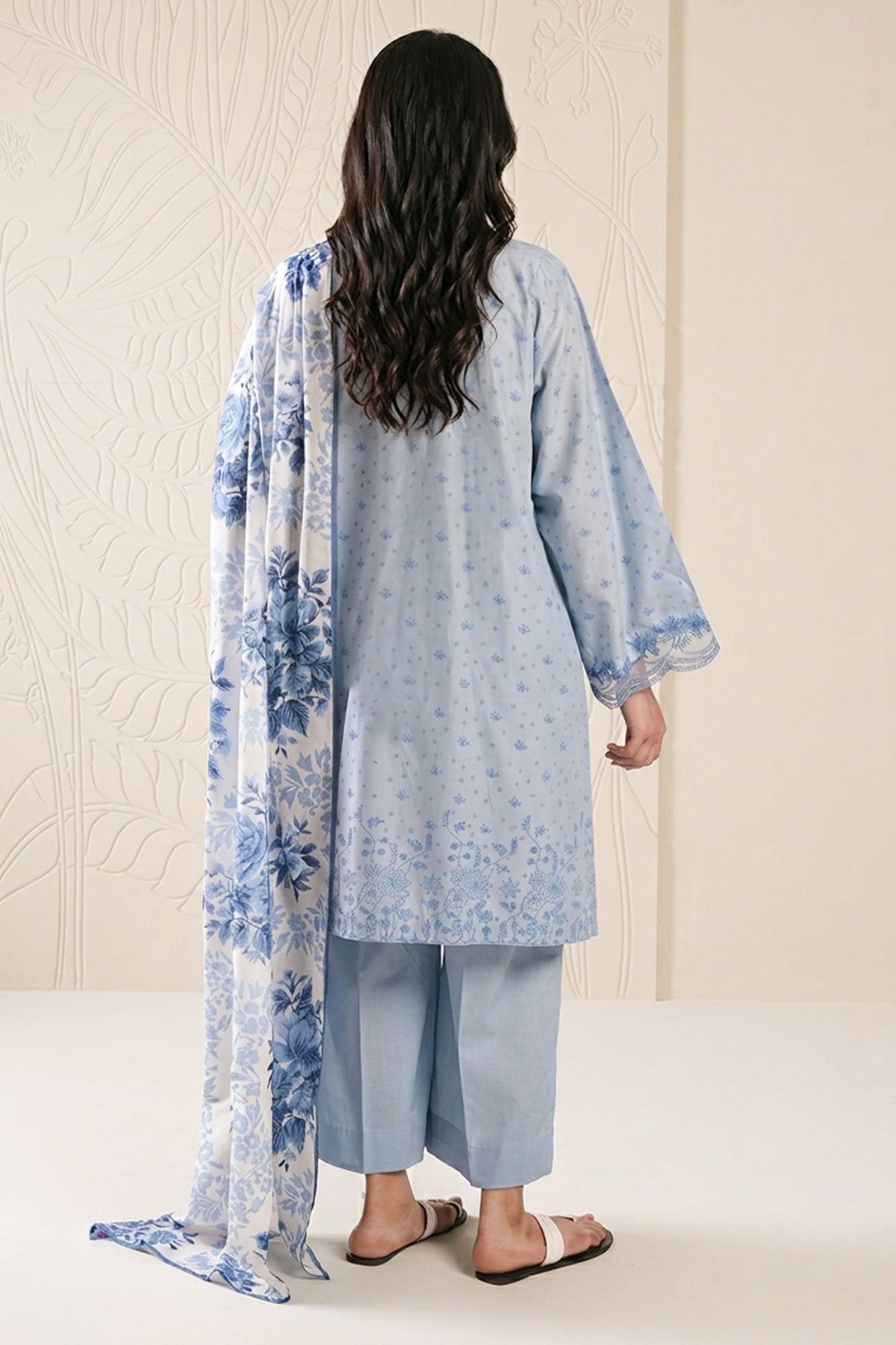 Cross Stitch - Floral Dream Lawn Suit For Women - 3 Piece - Studio by TCS