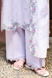 Cross Stitch - CRYSTAL GLAZE Lawn Unstitch Suit For Women - 3 Piece