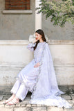 Cross Stitch - CRYSTAL GLAZE Lawn Unstitch Suit For Women - 3 Piece