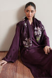 Cross Stitch Grape Glaze 2 Piece Suit Purple