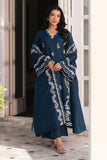 Cross Stitch - Deep Eclipse Net Suit For Women - Blue - 2 Piece
